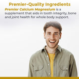 Premier Research Labs Calcium Magnesium Supplement packaging details