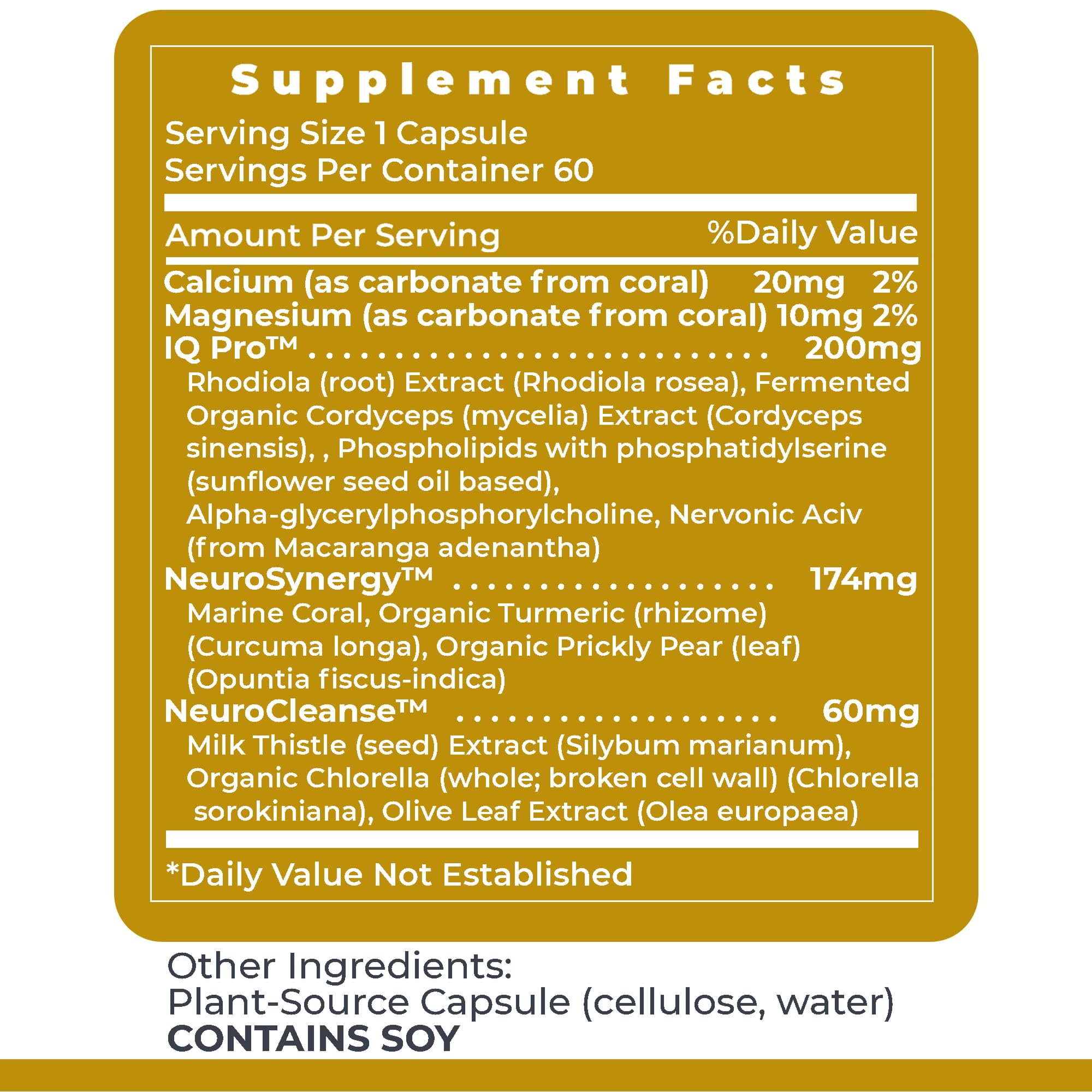 Premier Research Labs CereVen supplement with a measuring spoon