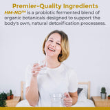 Premier Research Labs Chlorella Herbal Supplement liquid in a spoon