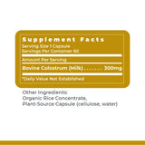 Premier Research Labs Colostrum Capsules with measuring spoon