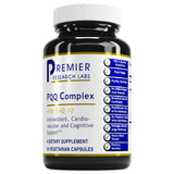Premier Research Labs CoQ10 PQQ Complex 50mg capsules front view