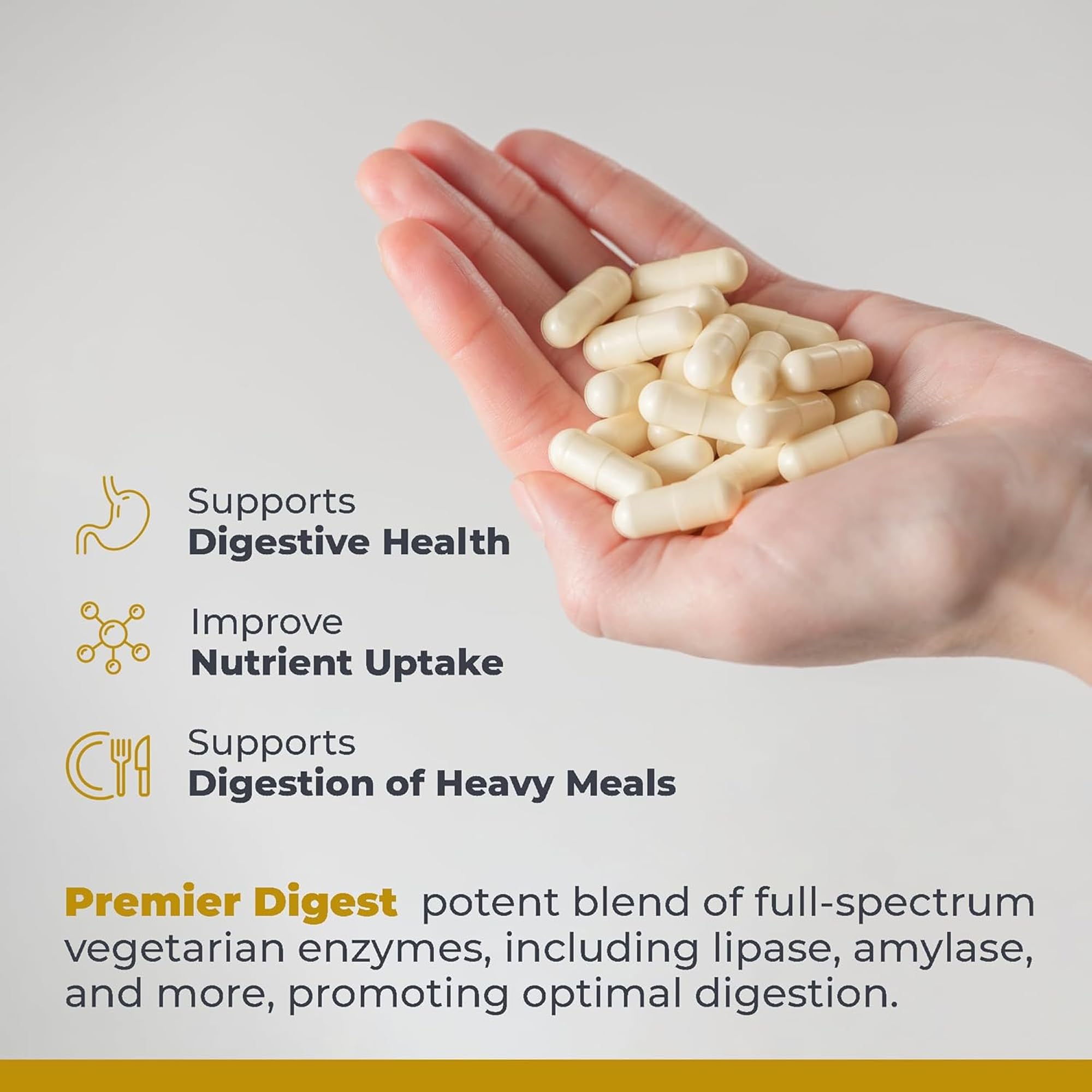 Premier Research Labs Full-Spectrum daily Enzymes 50g ingredient list