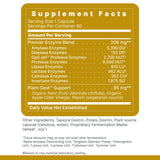 Premier Research Labs Full-Spectrum daily Enzymes 50g with a measuring spoon