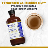 Premier Research Labs Gallbladder-ND liquid supplement back view