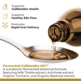 Premier Research Labs Gallbladder-ND liquid supplement with dosage instructions