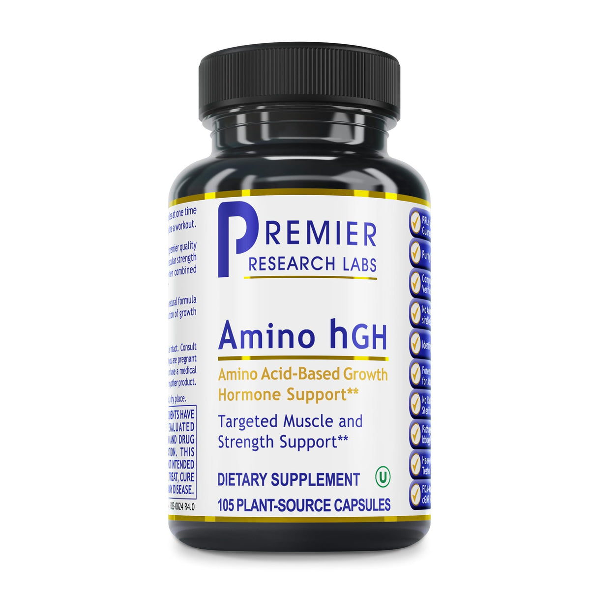 Premier Research Labs L-Arginine Amino Acid Supplement front view