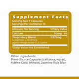Premier Research Labs L-Arginine Amino Acid Supplement on a wooden table