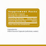 Premier Research Labs Medi-Clay-FX Bentonite Capsules with water glass