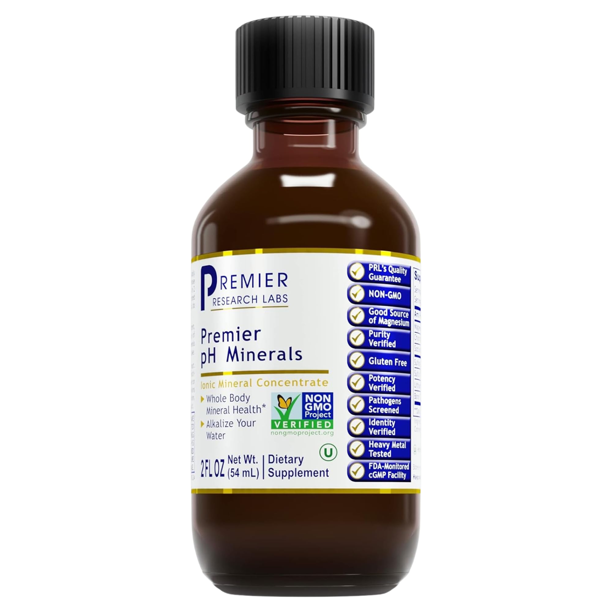 Premier Research Labs Mineral Drops 118g front view