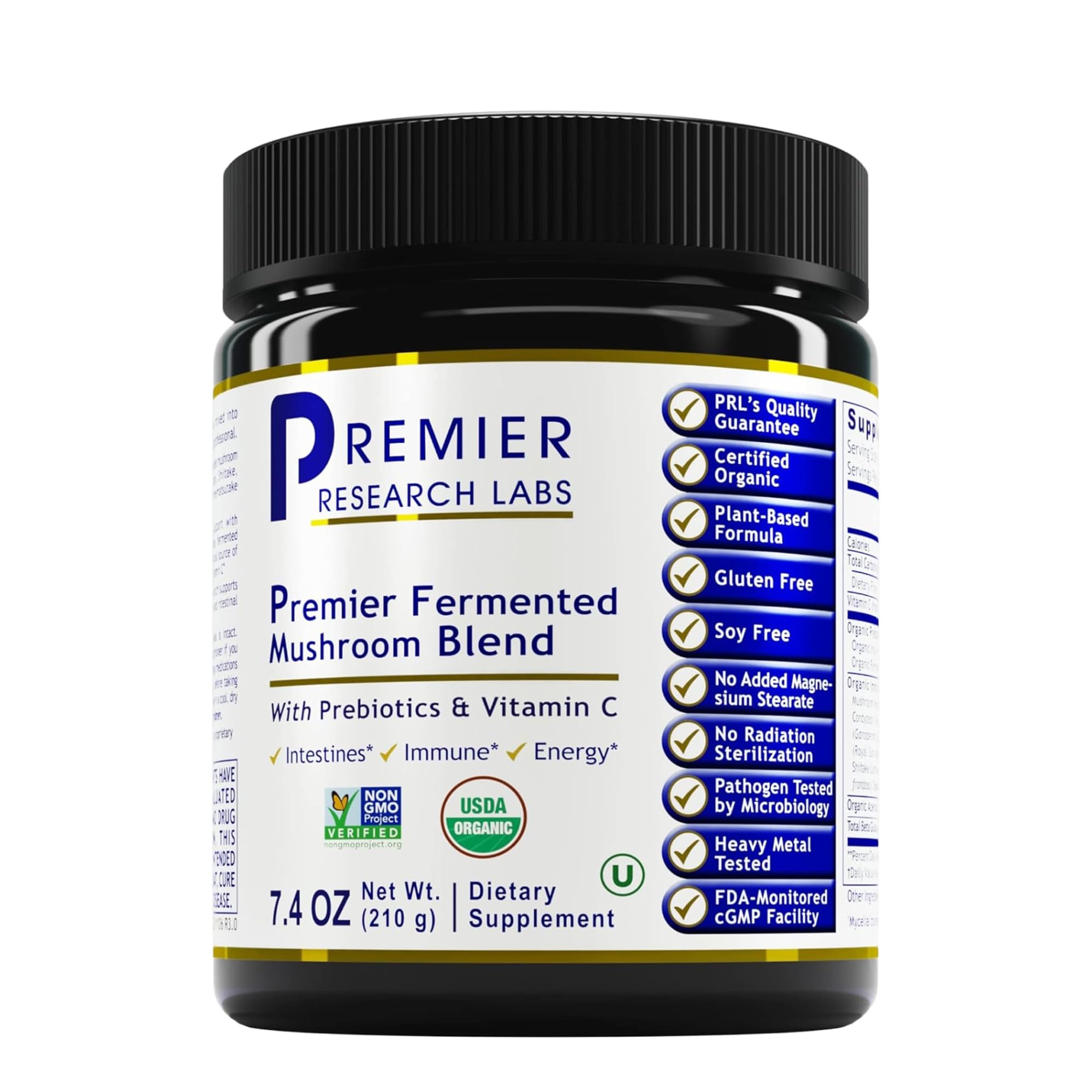 Premier Research Labs Mushroom Complex 272g front view