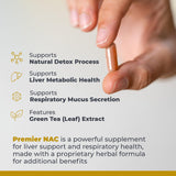 Premier Research Labs N-Acetyl-L-Cysteine supplement packaging