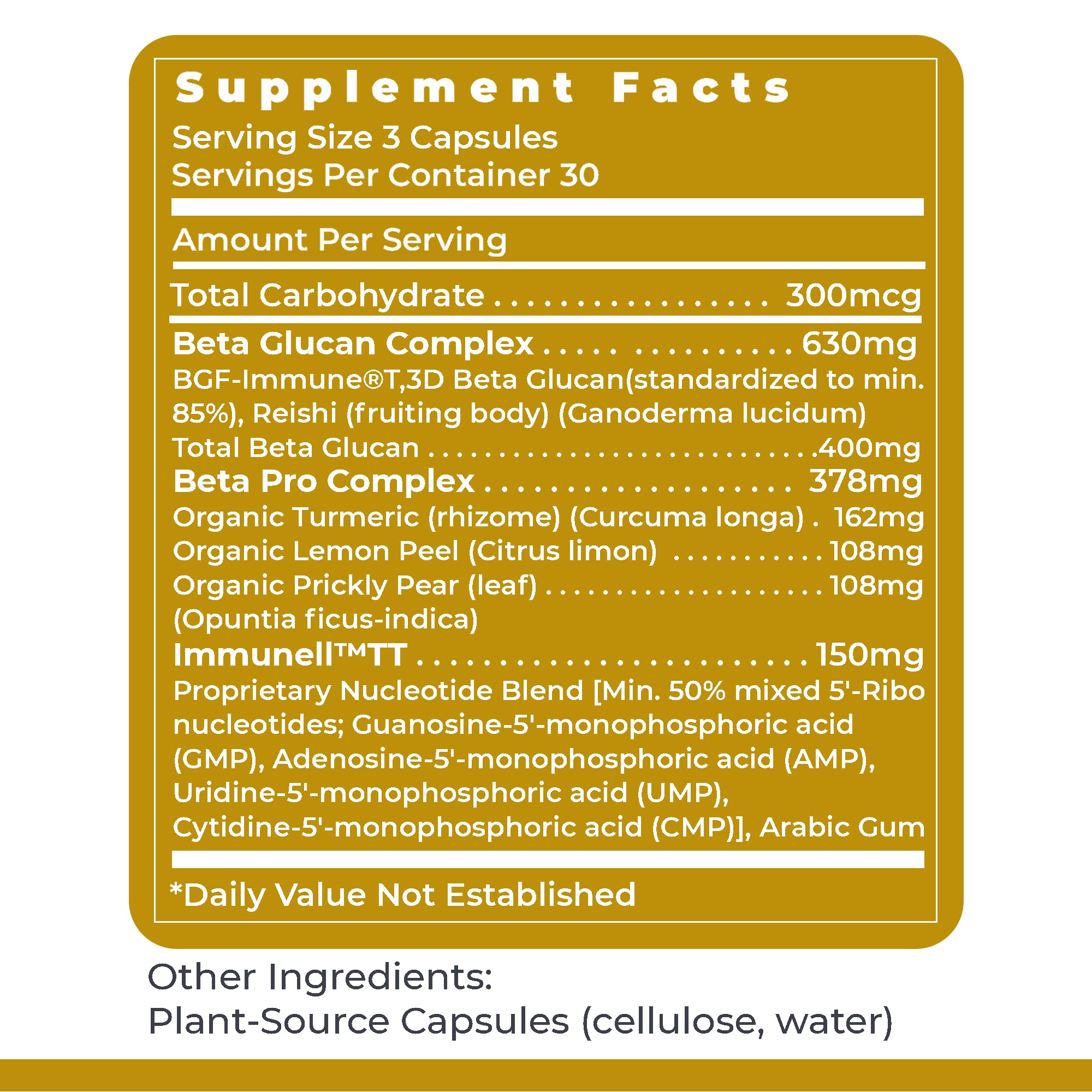 Premier Research Labs Nucleo daily wellness supplement on a wooden table
