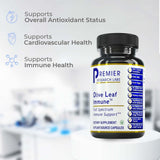 Premier Research Labs Olive Leaf Extract 500mg Capsules with turmeric and parsley