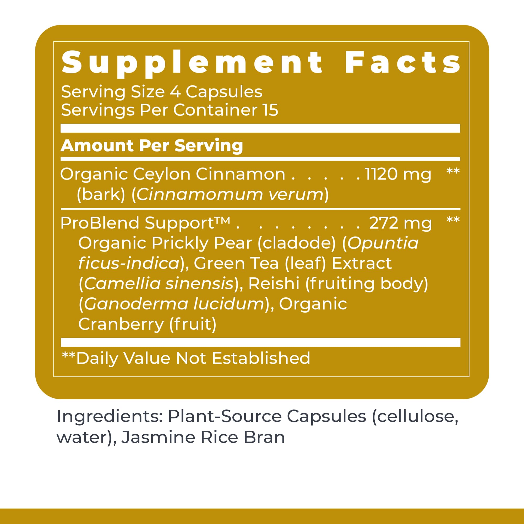Premier Research Labs Pancreas Support Supplement side view