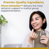 Premier Research Labs Phyto Methylate B-Complex Multivitamin capsule close-up
