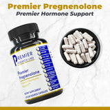 Premier Research Labs Pregnenolone Supplement 100 mg capsule side view