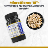 Premier Research Labs Probiotic Supplement side view showing capsule details