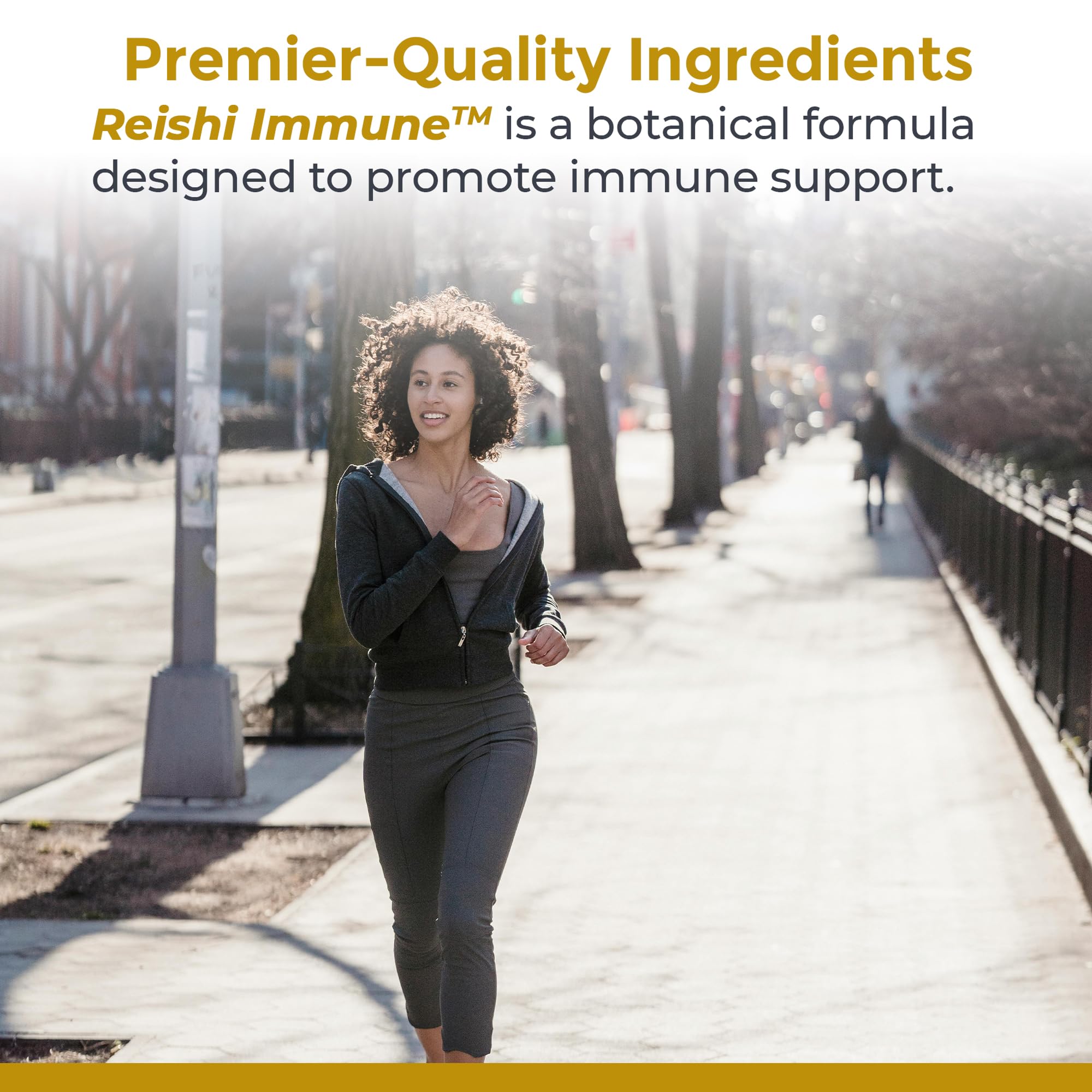 Premier Research Labs Reishi Mushroom Capsules with ingredients