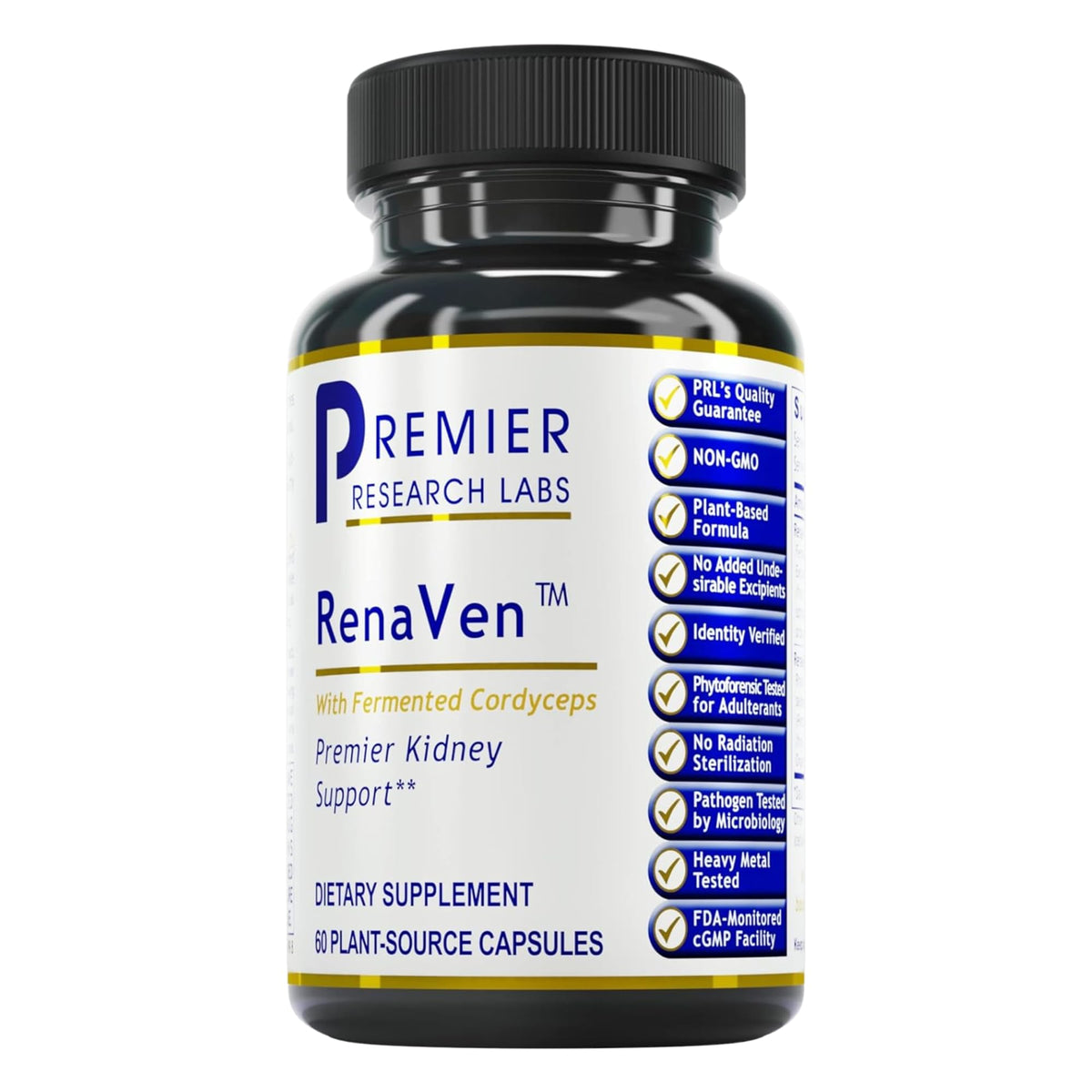 Premier Research Labs RenaVen Kidney Support Supplement front view