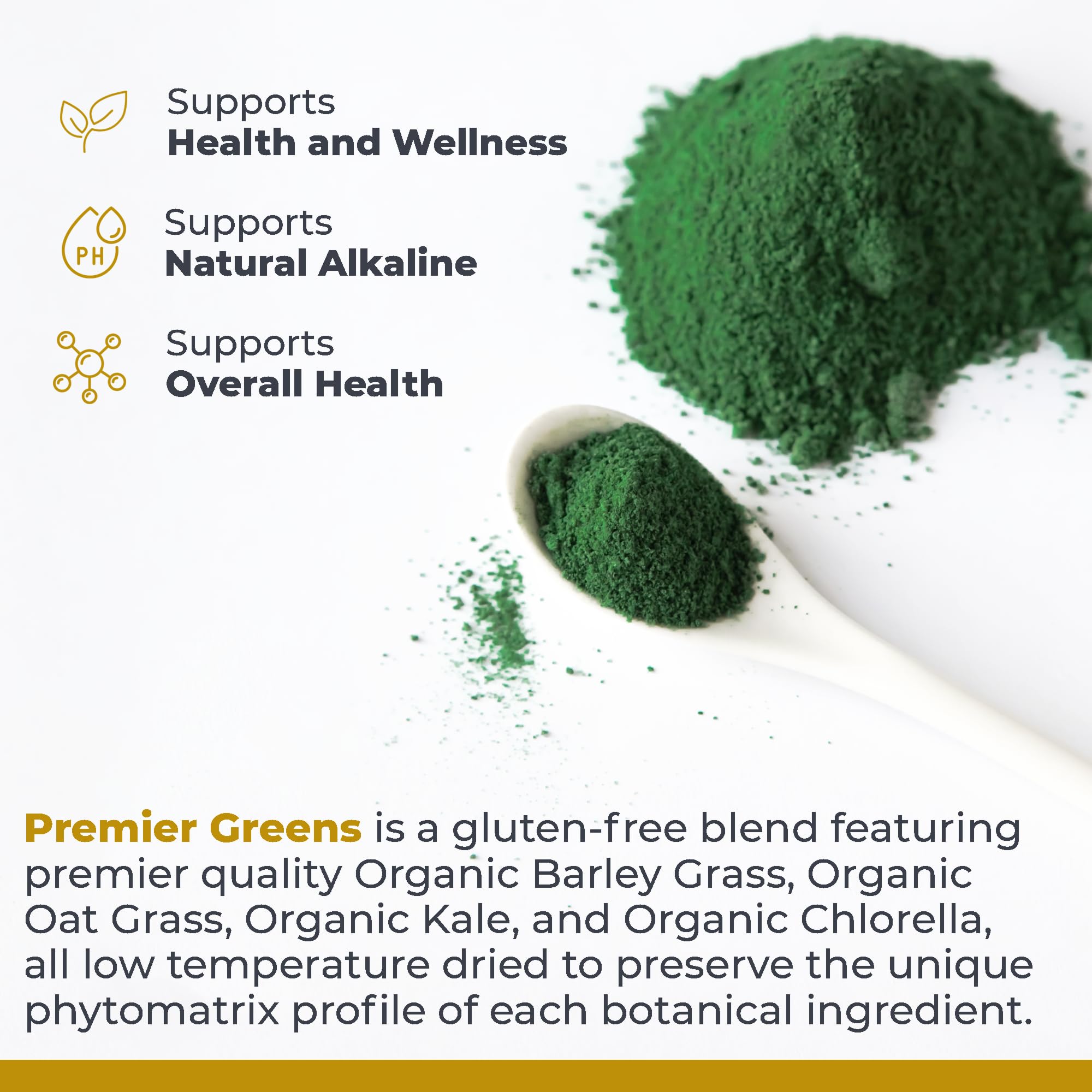 Premier Research Labs Super Greens Supplement 100g capsules packaging