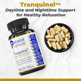 Premier Research Labs Tranquinol Sleep Supplement bottle side view