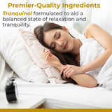 Premier Research Labs Tranquinol Sleep Supplement capsules close-up