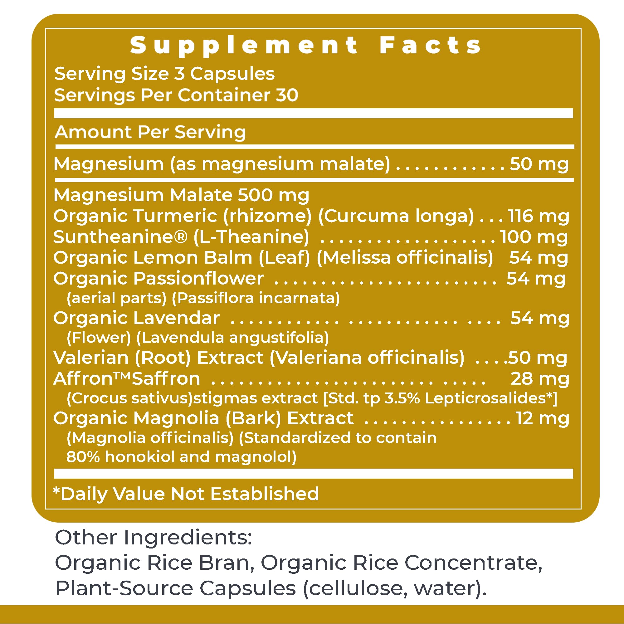 Premier Research Labs Tranquinol Sleep Supplement on a wooden table