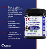 Premier Research Labs Turmeric and Ginger Supplement 191g nutritional information