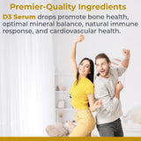 Premier Research Labs Vitamin D3 Serum 5000 IU side view