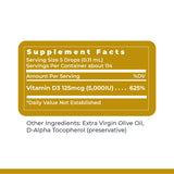 Premier Research Labs Vitamin D3 Serum 5000 IU with olive oil