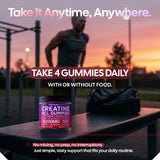 Premium Select Nutrition Creatine HCL Gummies bottle with gummies