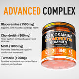 Premium Select Nutrition Glucosamine Chondroitin Gummies close-up of gummies