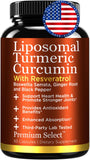 Premium Select Nutrition Liposomal Turmeric Curcumin 500mg front view