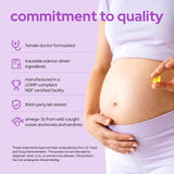 Premom Prenatal DHA 60 Mini Softgels side view