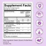 Premom Prenatal DHA softgels with natural lemon oil