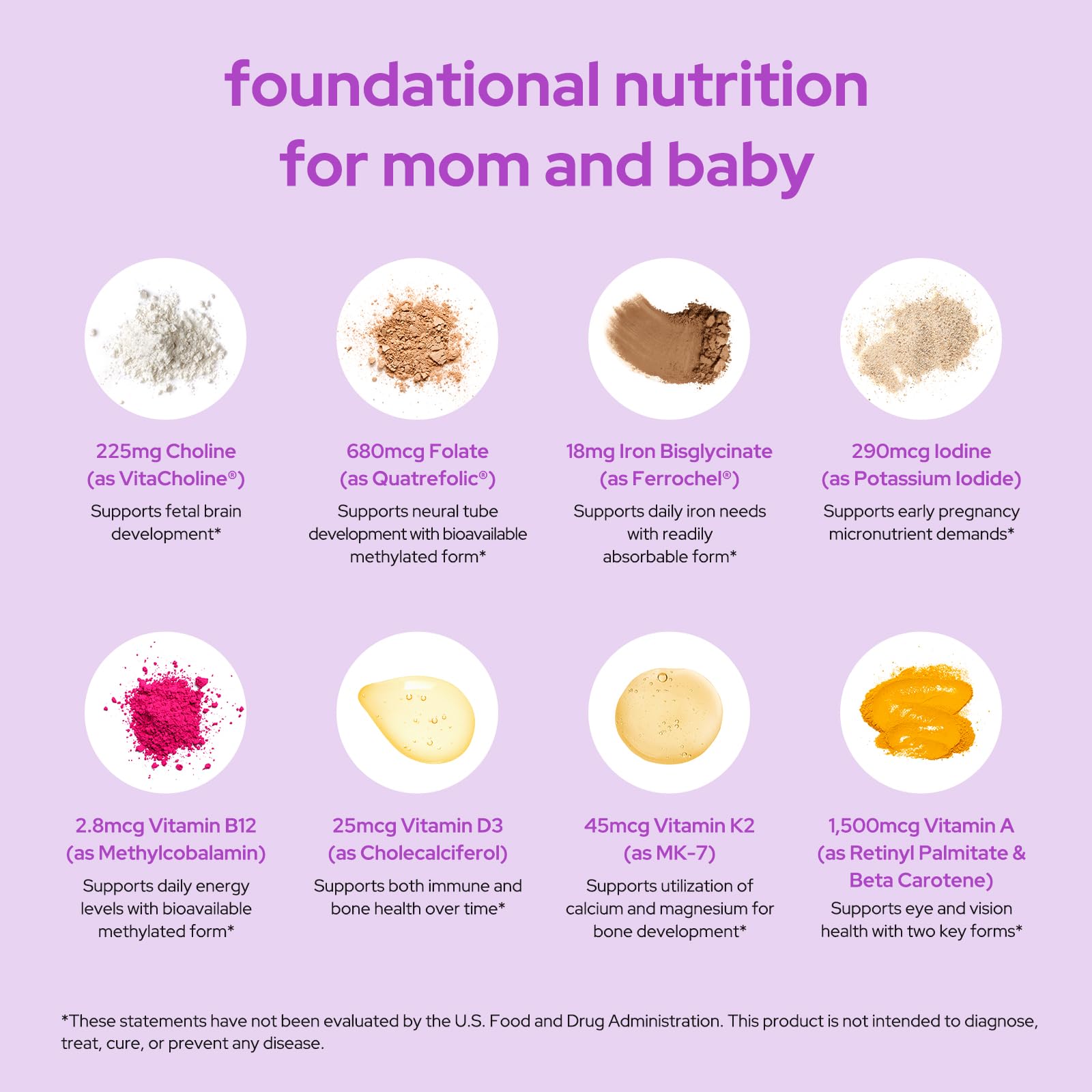 Premom Prenatal Vitamins display with lemon scent packaging