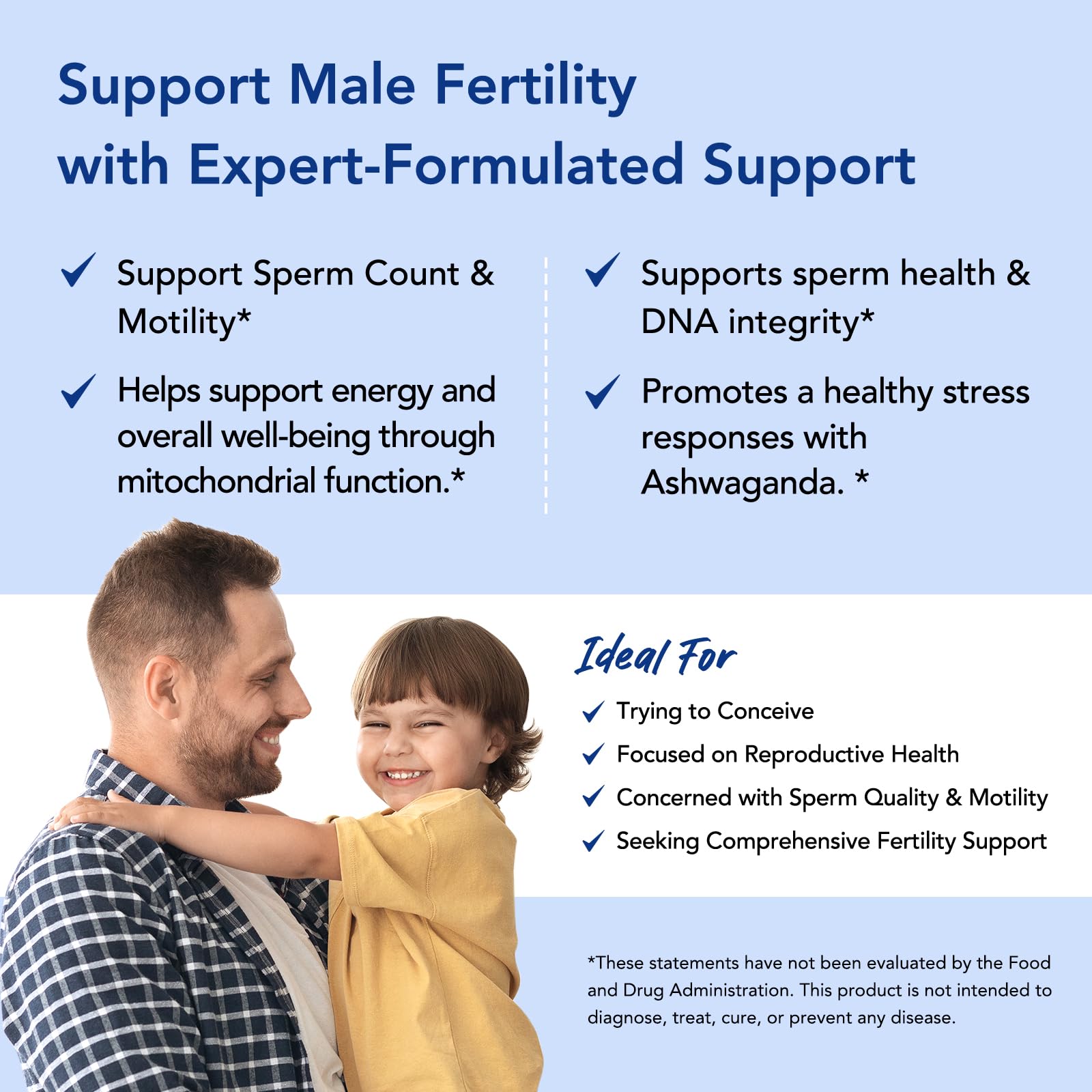 Premom Sperm Fortify bottle with a measuring spoon