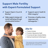 Premom Sperm Fortify bottle with a measuring spoon