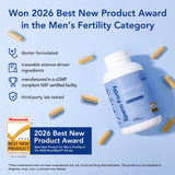 Premom Sperm Fortify bottle with capsules displayed