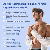 Premom Sperm Fortify ingredients list on packaging