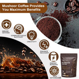 Preparation of YEGE Mushroom Coffee with milk