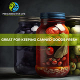 Prescribed For Life BHT Powder 128g on kitchen counter