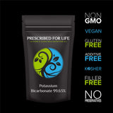 Prescribed For Life Potassium Bicarbonate Powder scoop