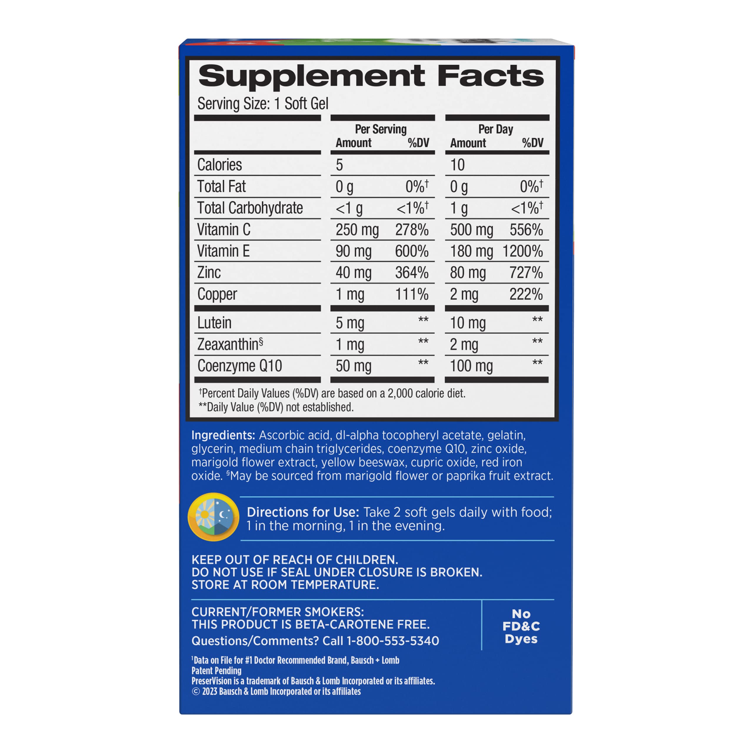 PreserVision Eye Vitamins 156g in a lifestyle setting