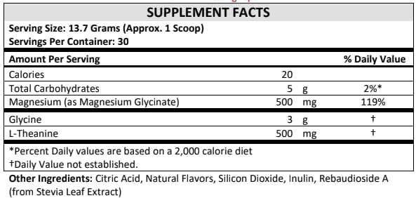 PreSleep Sleep Supplement Powder 411g displayed with daily wellness items