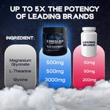 PreSleep Sleep Supplement Powder 411g nutritional information on the back