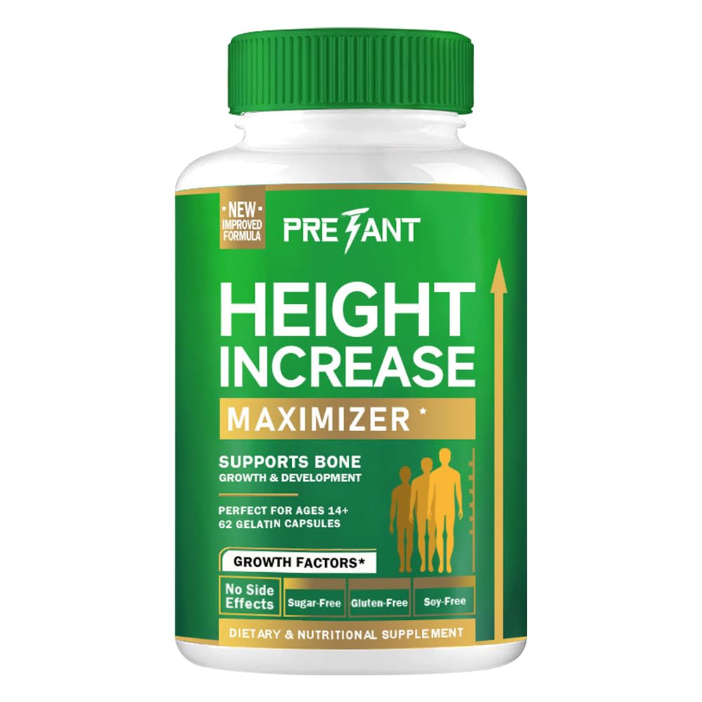 PRETANT Growth Capsules front view with packaging