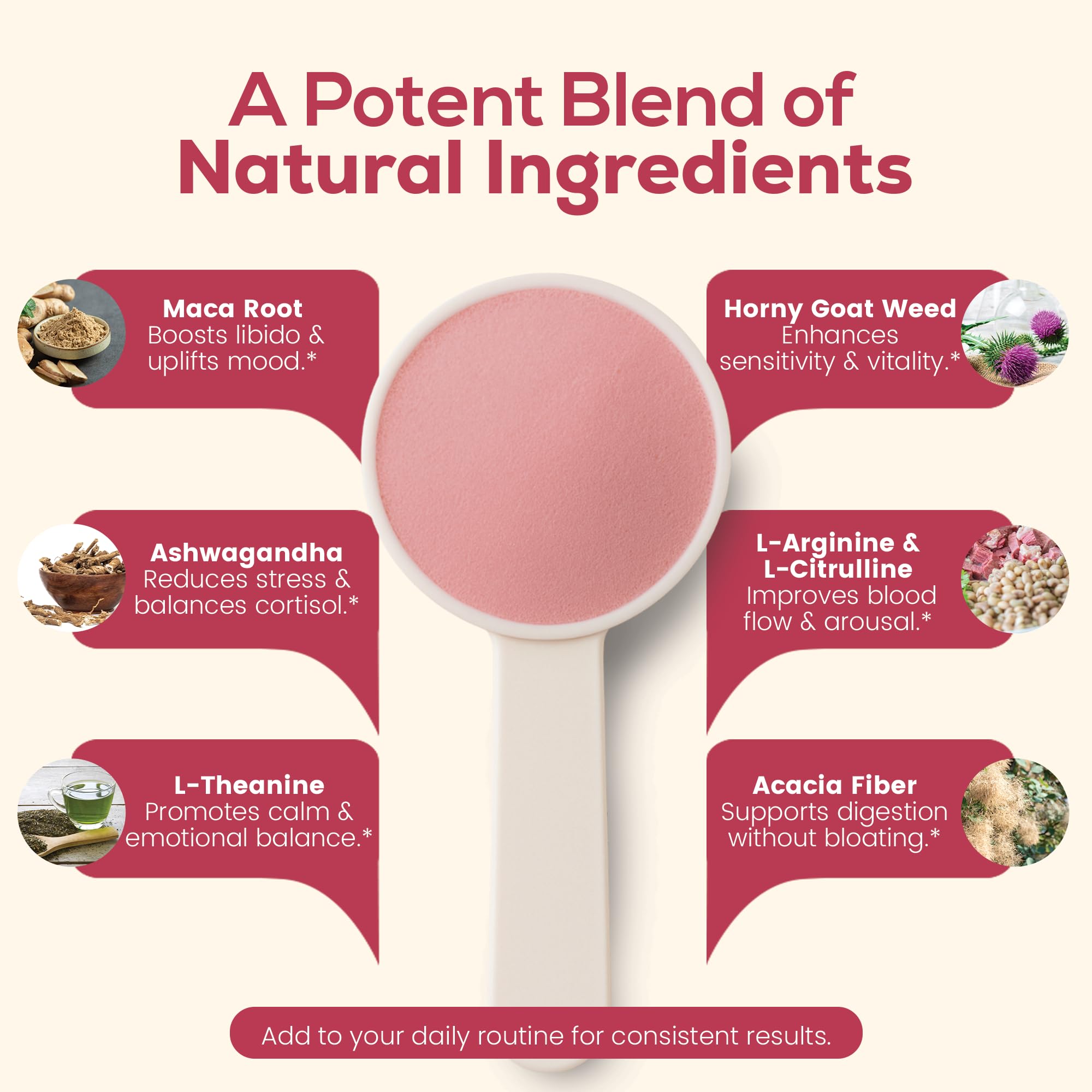 Pretty Plz? Horny Goat Weed Supplement Powder ingredients list