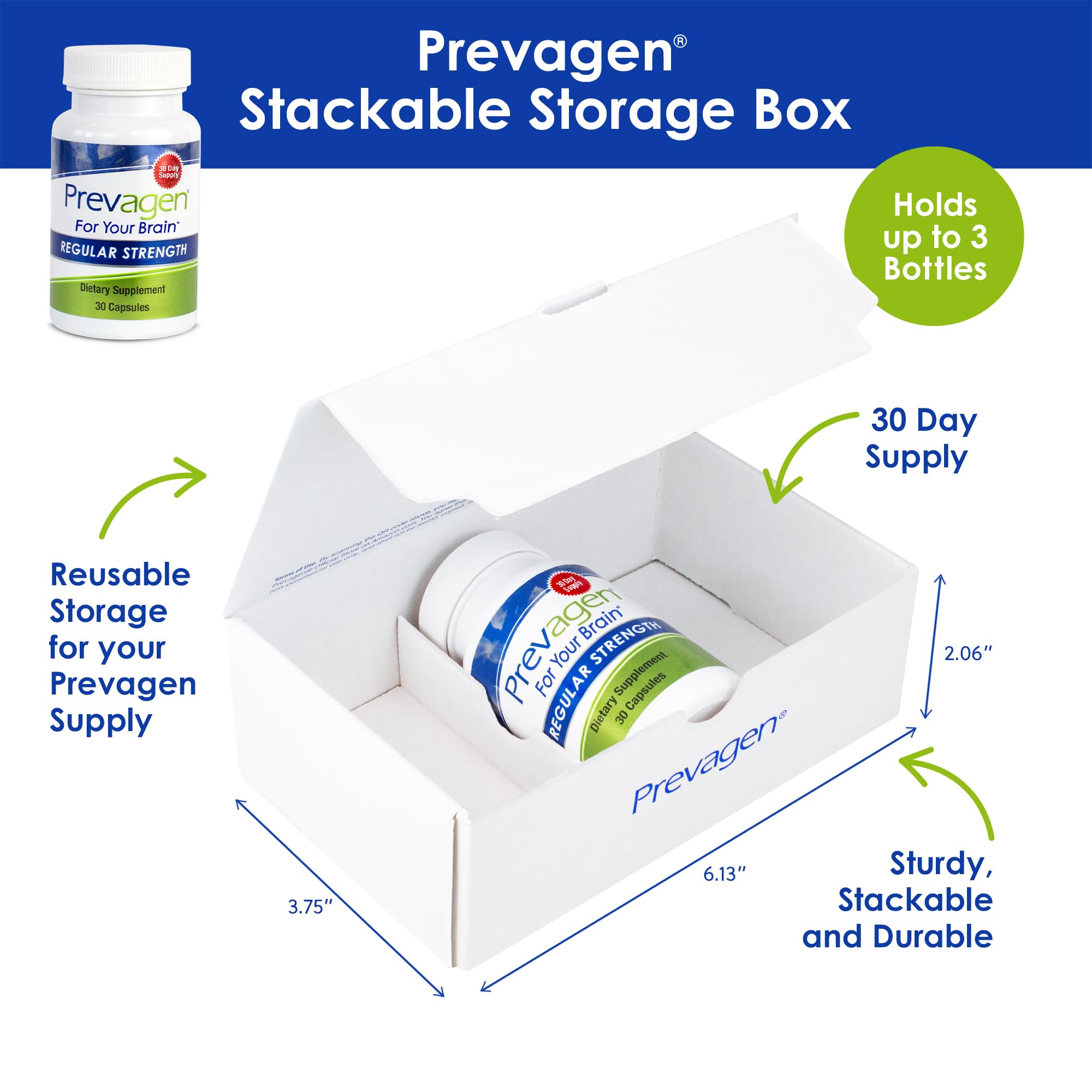 Prevagen Regular Strength capsule on a white background