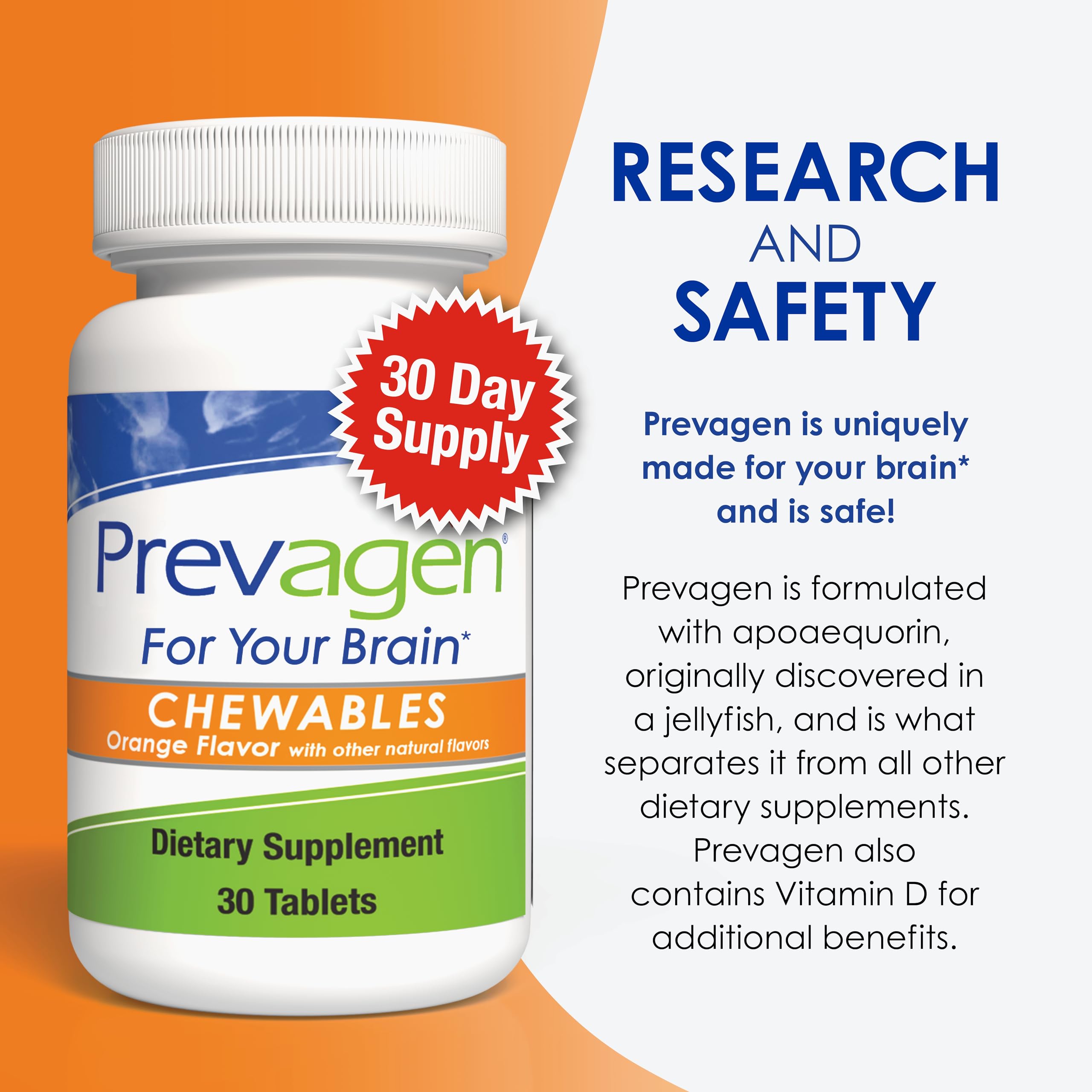 Prevagen Regular Strength ingredients list